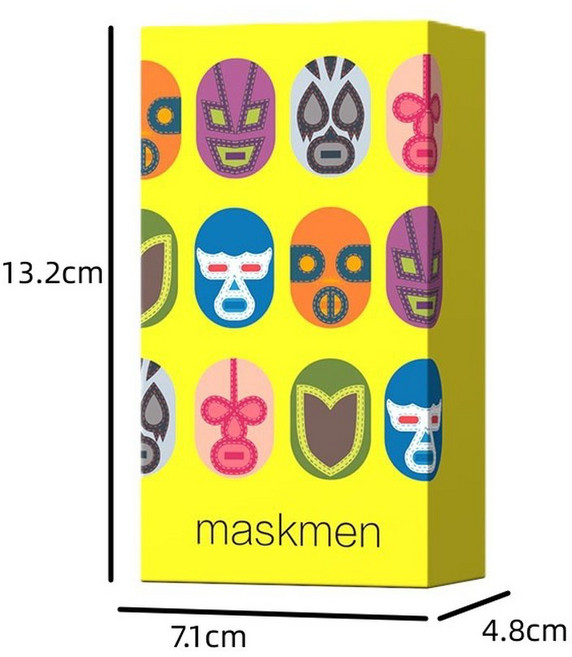 전략 보드 게임 그로브에서 나인 타일 올터 가족 패닉 마스크맨 스타트업 반디도, maskmen