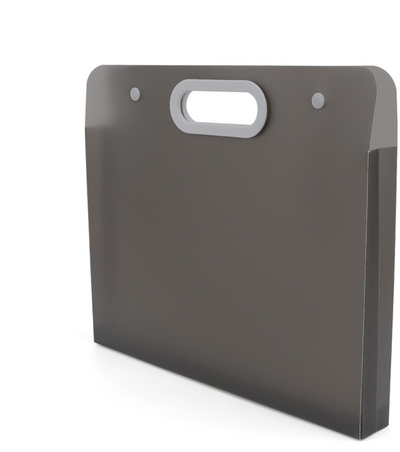 손잡이형 스케치 파일 케이스 서류 보관 화일 가방 A4 A3, A3 - 블랙, 1개