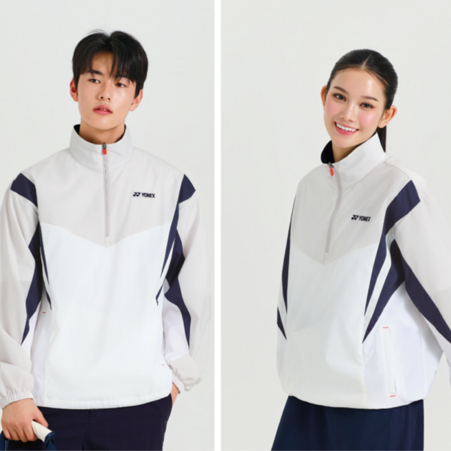 요넥스 261JJ004U 바람막이 아노락 배드민턴 남여공용 캐주얼 오버핏 26년SS