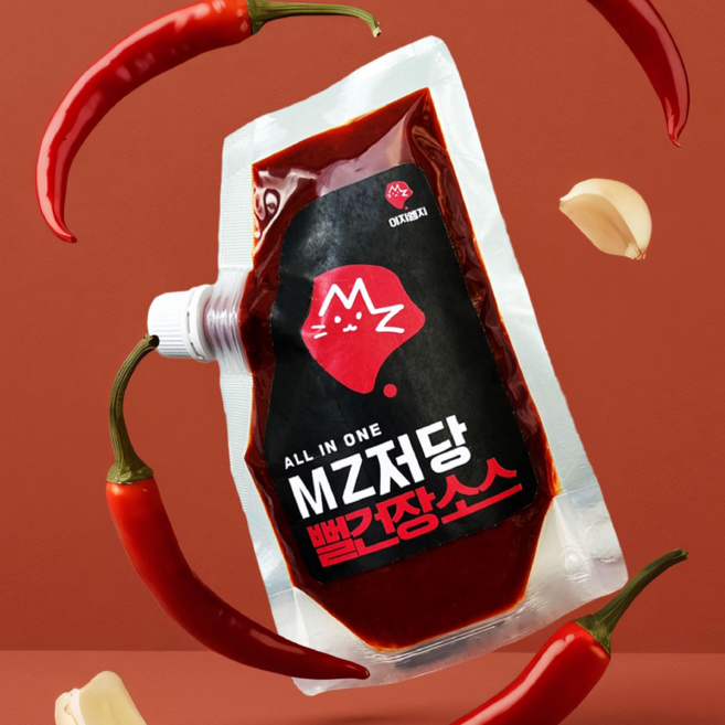 MZ소스 저당고추장 만능소스, 325g, 3개
