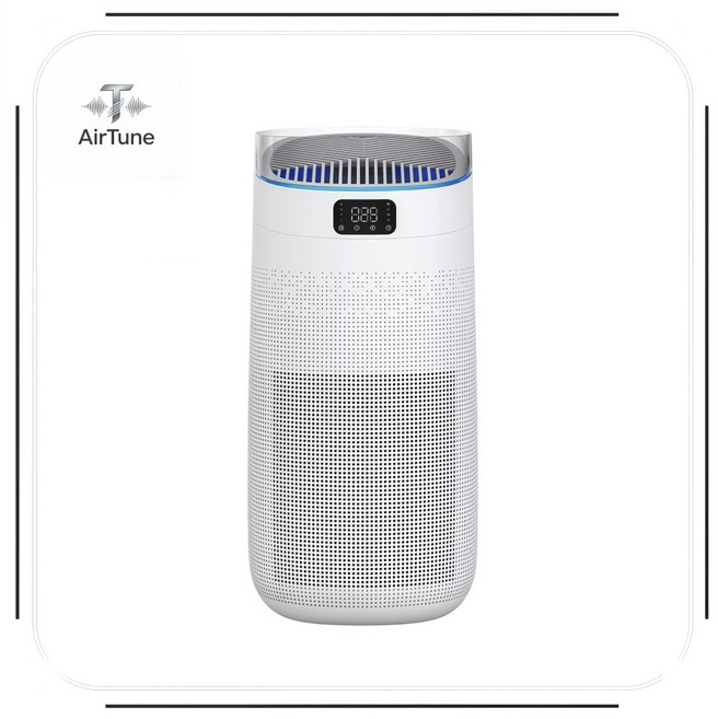 Hysure Mage Pro 空氣清淨機，適用30坪，CADR 400m³/h，H13級 HEPA濾網, 白色, Mage空氣清淨機