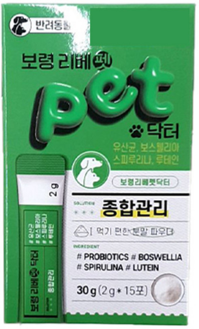 보령리베펫 닥터 종합 분말, 1개