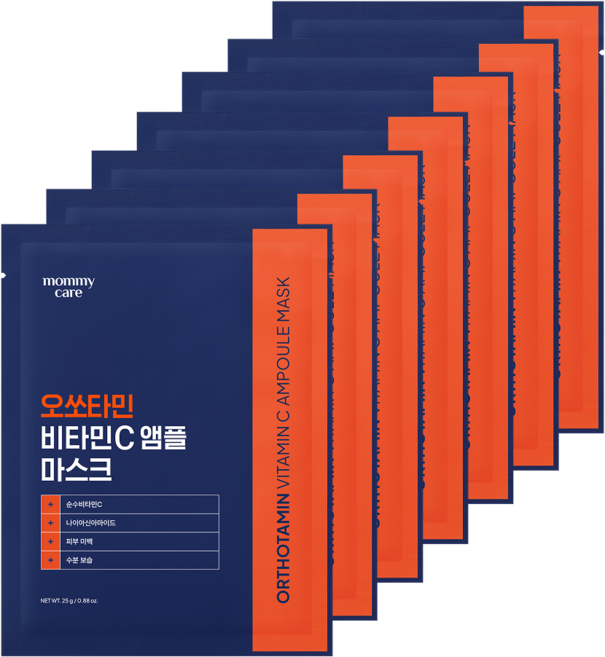 마미케어 오쏘타민 비타민씨 앰플 마스크, 1개입, 7개