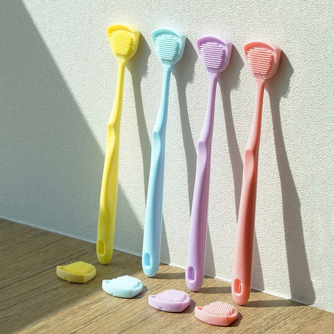 D365 유아 어린이 혀클리너 KC인증, 13g, 1세트, 베이비핑크X2