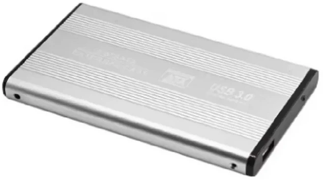 2.5인치 USB3.0 모바일 하드 드라이브 케이스 알루미늄 합금 SSD 솔리드 스테이트 노트북 포함, 04 Silver