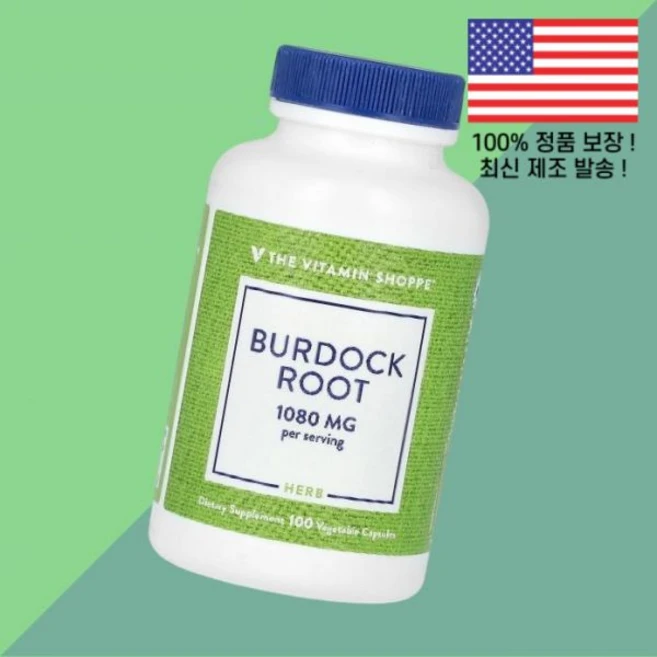 더 더비타민쇼피 우엉 뿌리 루트 식물성 베지캡슐 100정 540mg The Vitamin Shoppe, 더 더비타민쇼피 우엉 뿌리 루트 식물성 베지캡슐 100 - 쿠팡