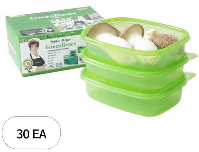 데비마이어 그린박스 직사각, 946ml, 30개