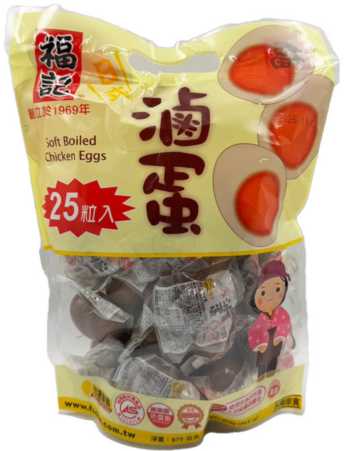 福記 日式滷蛋 25粒裝, 1個