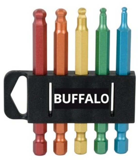 세신 볼육각비트세트 SB-BBS110C 컬러 5PCS 1211834, 없음