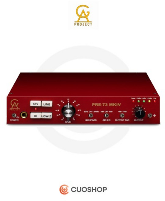 Golden Age Project Pre-73 MKlV 프리앰프 DI Pre-73 MK4