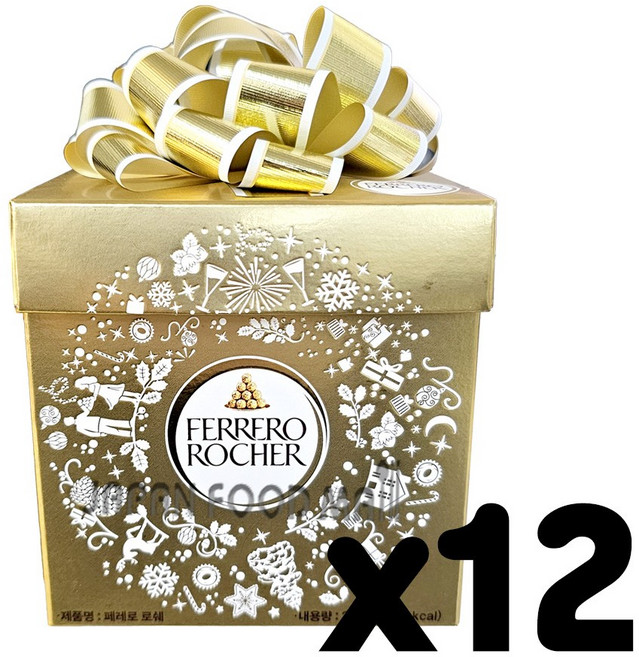 페레로로쉐 T18 큐브, 225g, 12개