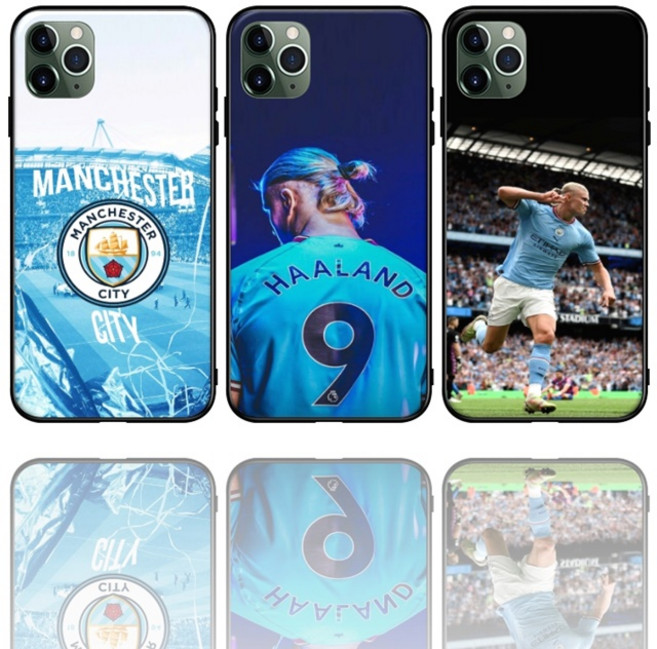 아이폰12 12미니 12프로 12프로맥스 프리미어리그 맨시티 엘링 홀란드 고화질 범퍼케이스