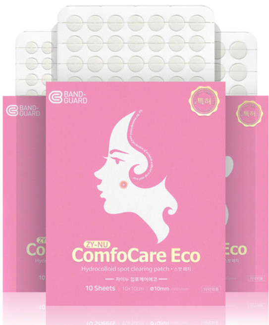 여드름패치 스팟패치 컴포케어 트러블 상처밴드, 64개입, 3개