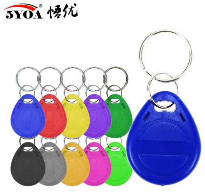 EM4305 125Khz 키 복사 재기록 가능 쓰기 다시 EM ID T5577 keyfobs RFID 태그 링 카드 근접 토큰 액세스 복제 10 개, 05 10pcs Dark Green57