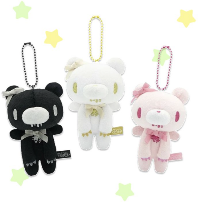 글루미베어 리본엔젤 마스코트 키링인형, 검정