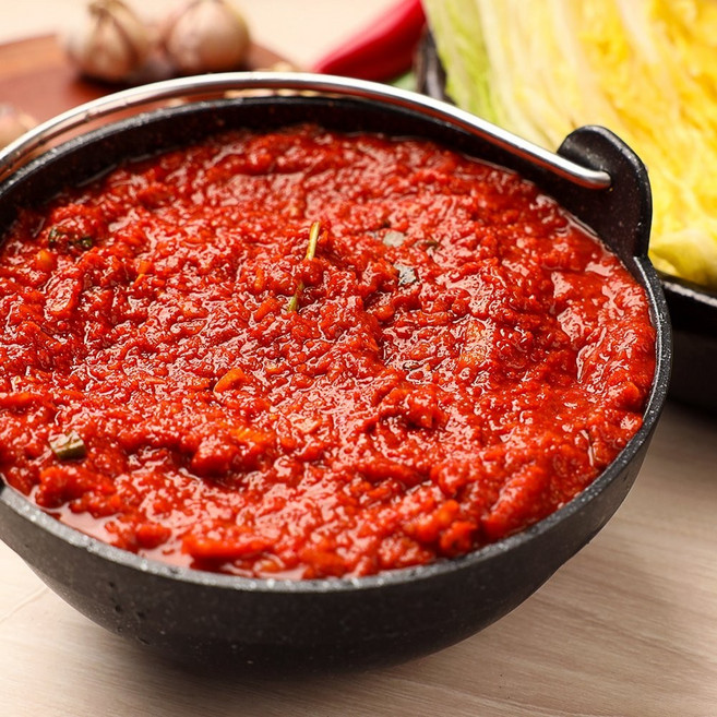 [제니네 제철과일] 국내산 중부식 김장양념 3.5kg 7kg 절임배추 김치양념, 1g, 1개