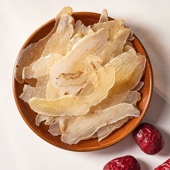 優選天麻片，無漂白手挑天麻，適合燉雞、燉魚湯, 1個, 精挑天麻75克+紅棗5克