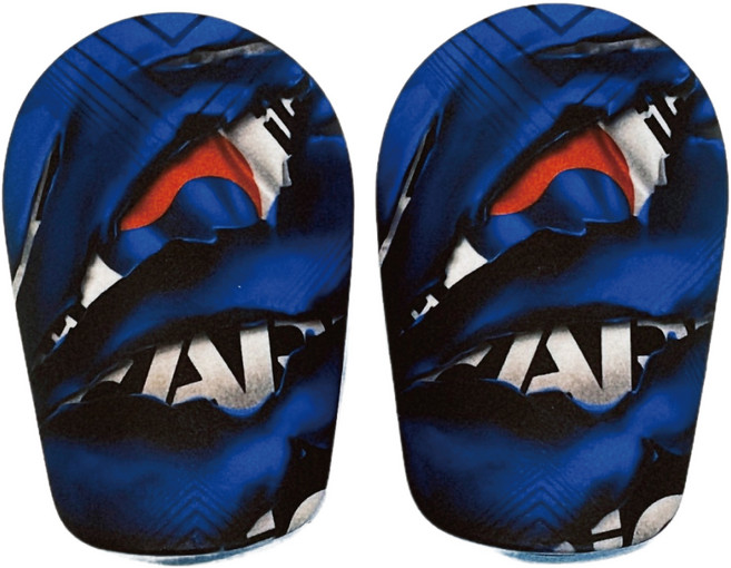 카디오 미니 신가드 정강이보호대 초경량 축구보호대, 태극블루, 1개