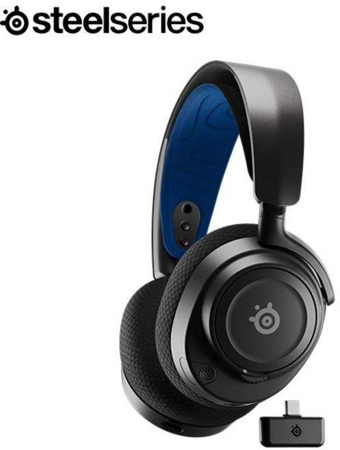 (스틸시리즈) (헤드셋) 아크티스 노바 7P 무선 게이밍 헤드셋 Arctis Nova 7P (엠앤웍스 정품) (블랙), 스틸시리즈 무선 게이밍 헤드셋 Arctis Nova 7, 블랙