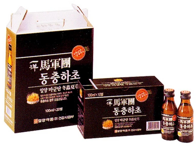 일양 마군단 동충하초 100ml x 100병, 100개 - 쿠팡