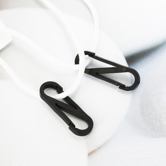 마스크고리 연결고리 핸드폰고리 목걸이고리 (총 5종) - 10개 묶음, 2.마스크 목걸이 S자 걸이(10개)