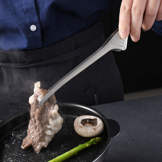 키친아트 베니 스텐 스탠드 집게 다용도 주방집게, 본상품, 1개