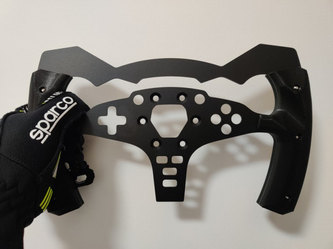 MOZA R3 R5 스티어링 휠 F1 GT 수정 포뮬러 MOZA 조이스틱 비행 비행기 시뮬레이터 MOZA 컨트롤러 컨트롤 핸들 레이싱 드라이빙 MOZA 시뮬레이션 게이밍 PC게임, 1개, 스타일2