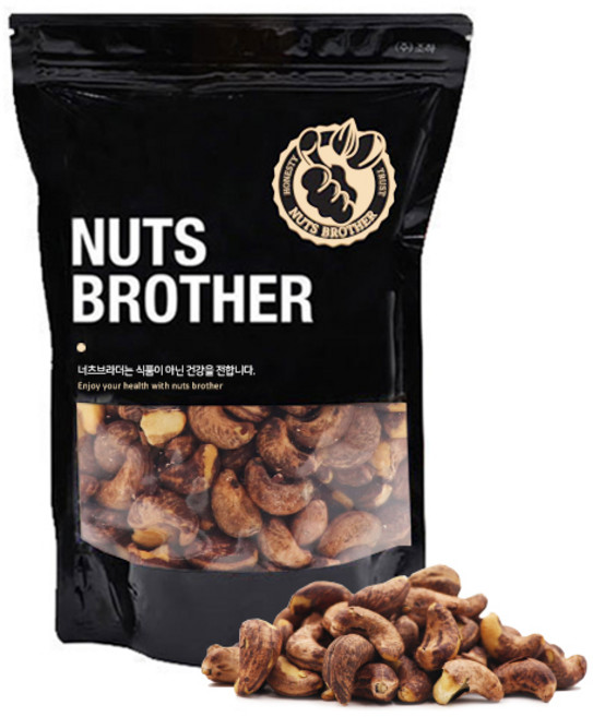 너츠브라더 구운 껍질 캐슈넛 500g, 1개