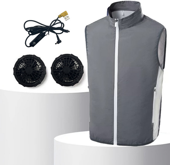 아이스 냉방 선풍기 조끼