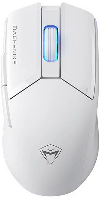 MA M7 프로 PAW3395 게이머용 PC RGB 유선 노트북 마우스 버튼 4GHZ 무선 650IPS 74G 게임용 26000DPI USB, PAW3395 WHITE, PAW3395 White