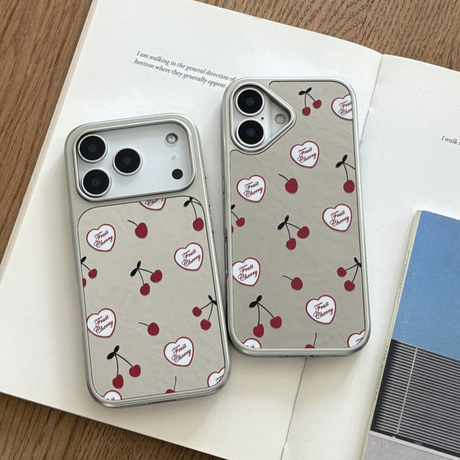 보네르베르 아이폰 체리 미러 케이스