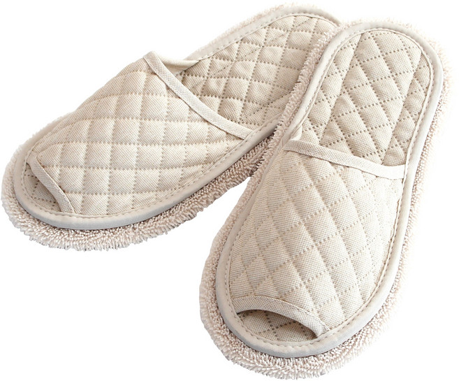 필굿리빙 극세사 청소슬리퍼, 1개, 아이보리