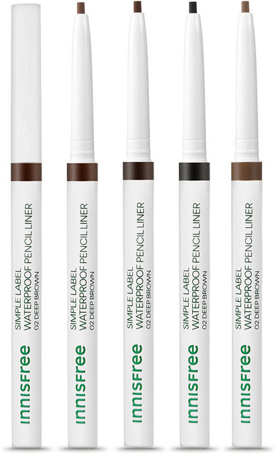 이니스프리 심플라벨 워터프루프 펜슬라이너 0.1g, 2호.딥브라운, 1개