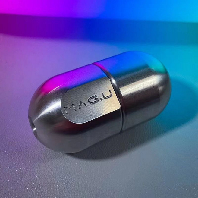 MAG.U 磁懸浮藥丸 EDC金屬玩具, 1個
