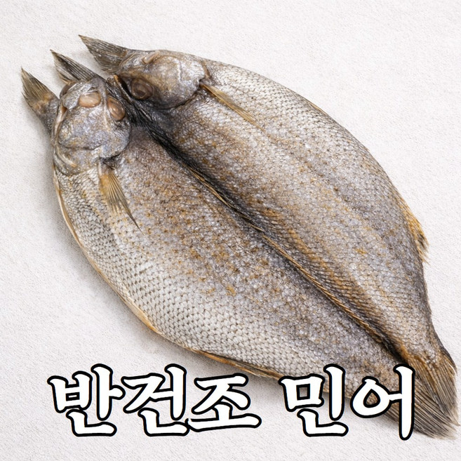 [프리미엄] 국내산 초특대 반건조 민어, 1개, 1미 (500g 내외)