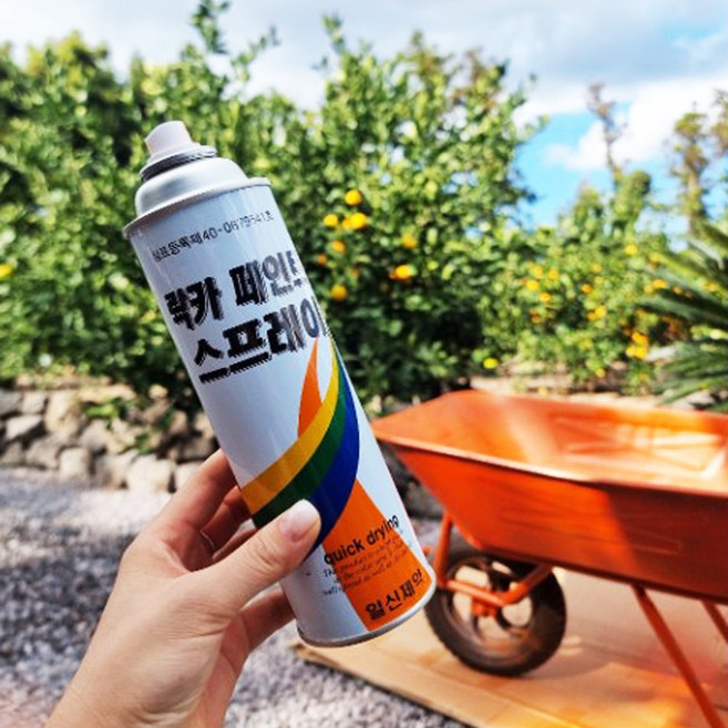 락카 스프레이 31 색상 목재 철재 DIY 리폼 가구 홈데코 각 종 도색, 무광투명, 1개, 420ml