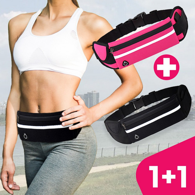 우디우디 러닝벨트 조깅 방수 가방 5종 컬러