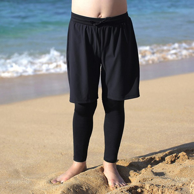 에어워크서프 아동래쉬가드 반바지레깅스 YAWe4403