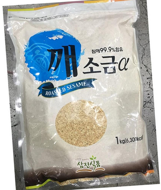 깨소금 삼진 1k X10 식자재 대용량 식당용 업소용 식재료, 1kg