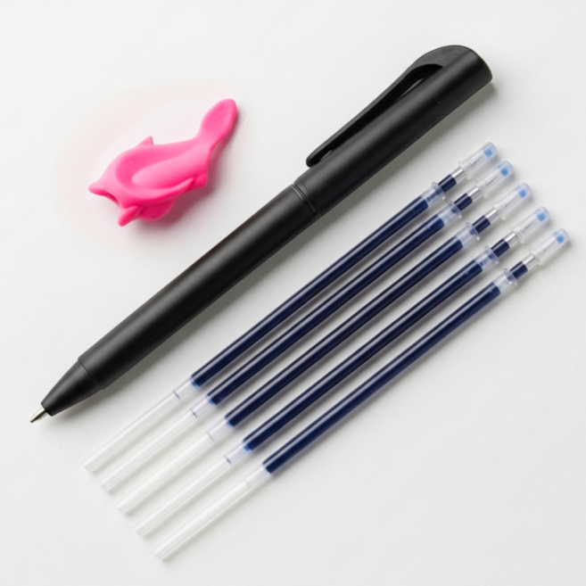 기화펜 사라지는 볼펜 다회독 공부용 수험생 필기펜, 1개, 분홍