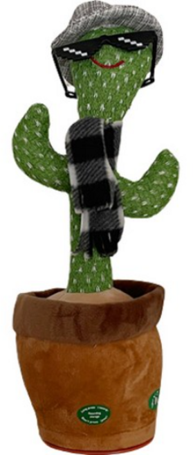 다다랜드 말하는 선인장 작동인형, 35cm, 인싸선인장, 1개