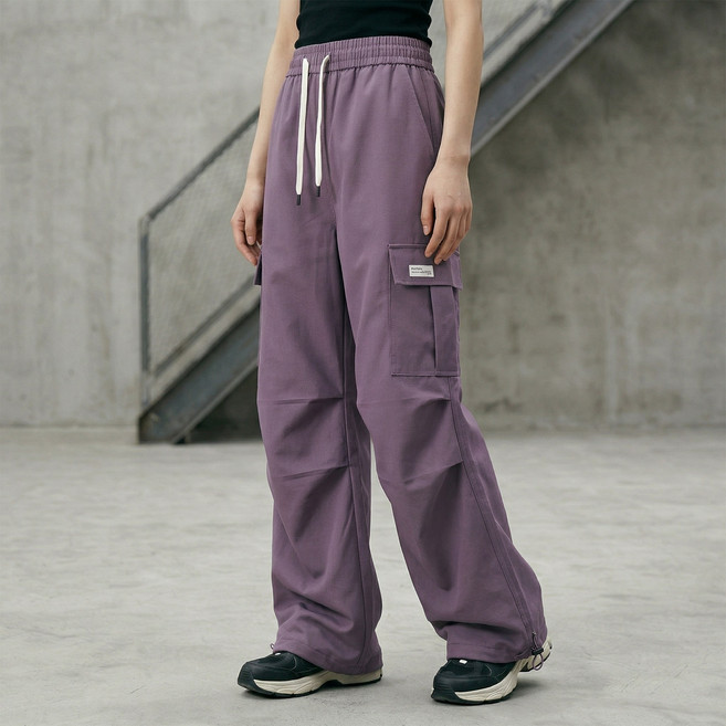 FINAL SENSE 여름용 아이스실크 팬츠 유니섹스 루즈핏 통기성 카고팬츠 스트레치 팬츠 흡습속건 바지 여름 바지