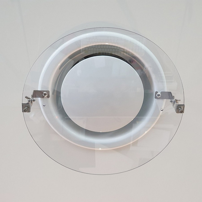 에어컨닥터 에어컨바람막이, 17. 원형 디퓨져 3mm염가형 1개, 1개