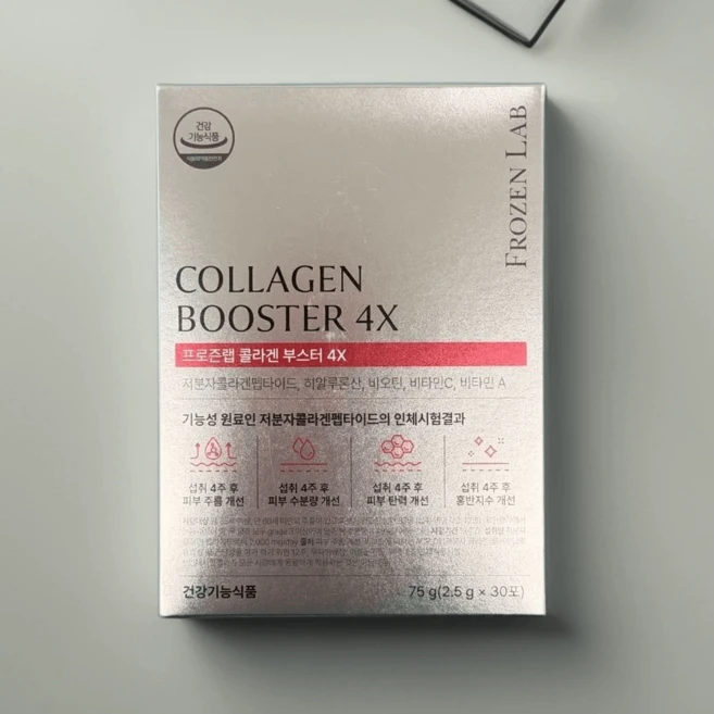 프로즌랩 콜라겐 부스터 4X 30포 1박스, 1, 75g - 쿠팡