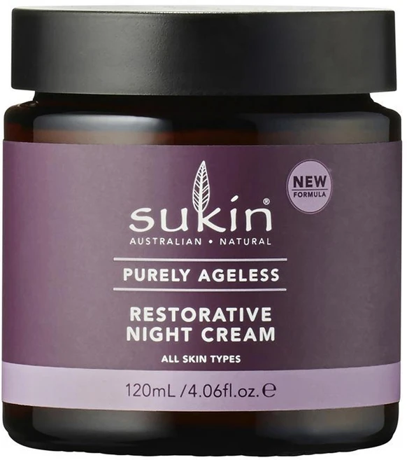 호주 수킨 Sukin Night Cream 퓨어리 에이지리스 레스토러티브 나이트 크림, 5개, 120ml - 쿠팡
