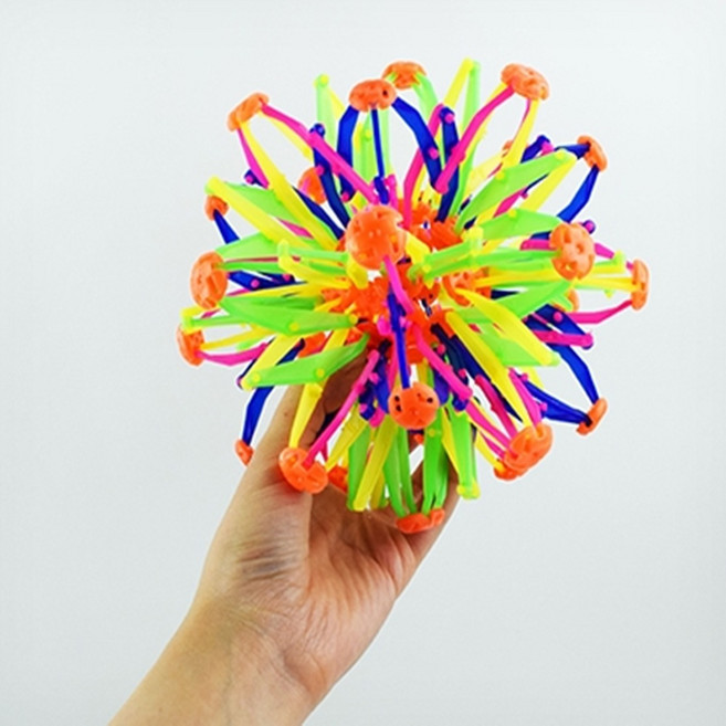 모든거샵 매직공 단색 커지는공 유아체육 실내용공 알록달록공