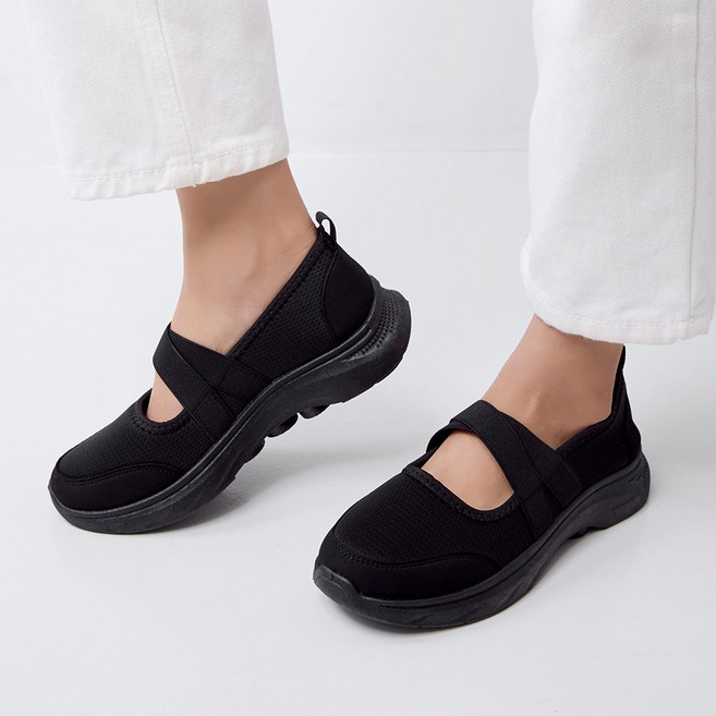 제이슈 메듀 경량 밴딩 메리제인 단화 스니커즈 4cm