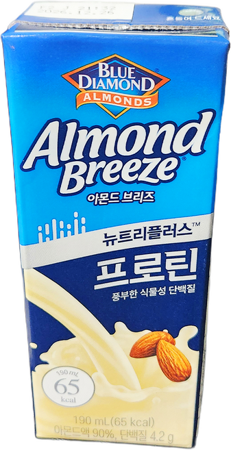 크레논 아몬드브리즈 뉴트리 플러스 프로틴 190ml 48팩, 18개