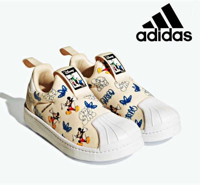 아디다스키즈 운동화 오리지널 x 디즈니 미키마우스 슈퍼스타 360 C