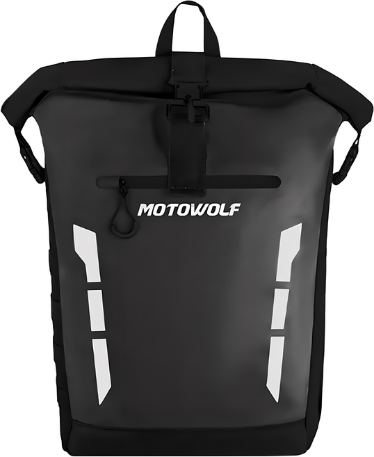 MOTOWOLF 防水背包 男士機車戶外旅行運動休閒背包